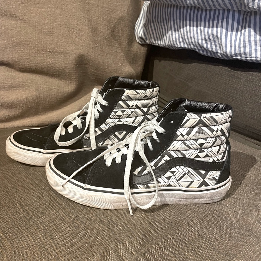 Vans Old Skool geometric high tops